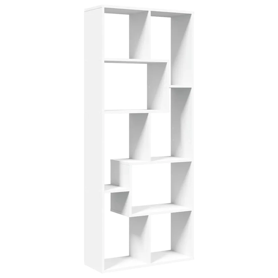 Étagère séparatrice de pièce blanc 67x25x161,5 cm - 2