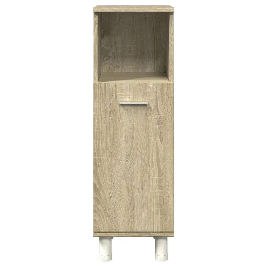 Armoire de salle de bain chêne sonoma 30,5x30x95 cm - 4