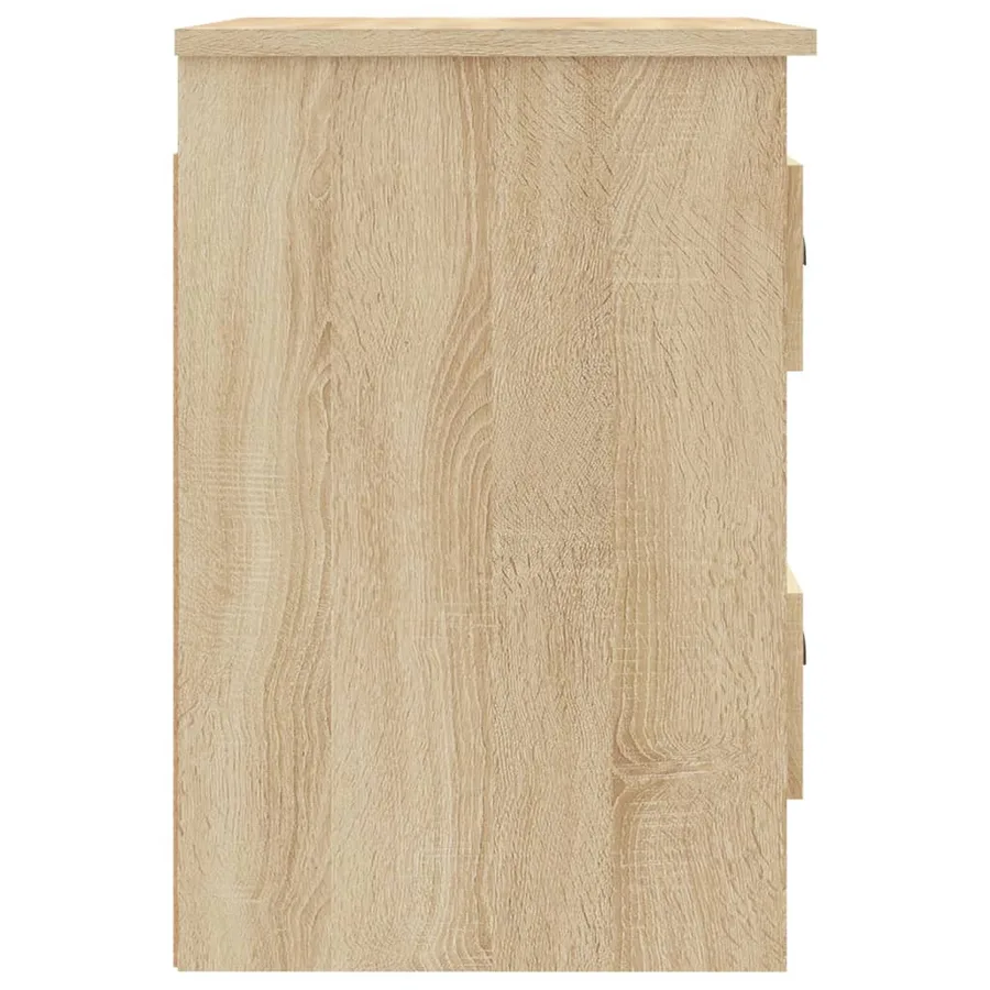 Table de chevet murale chêne sonoma 41,5x36x53 cm - 8