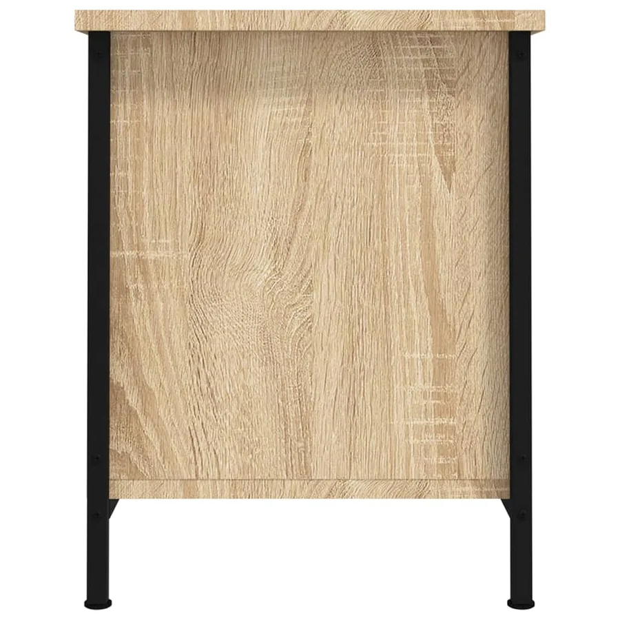 Meuble TV avec portes Chêne Sonoma 60x35x45 cm Bois d'ingénierie - 7