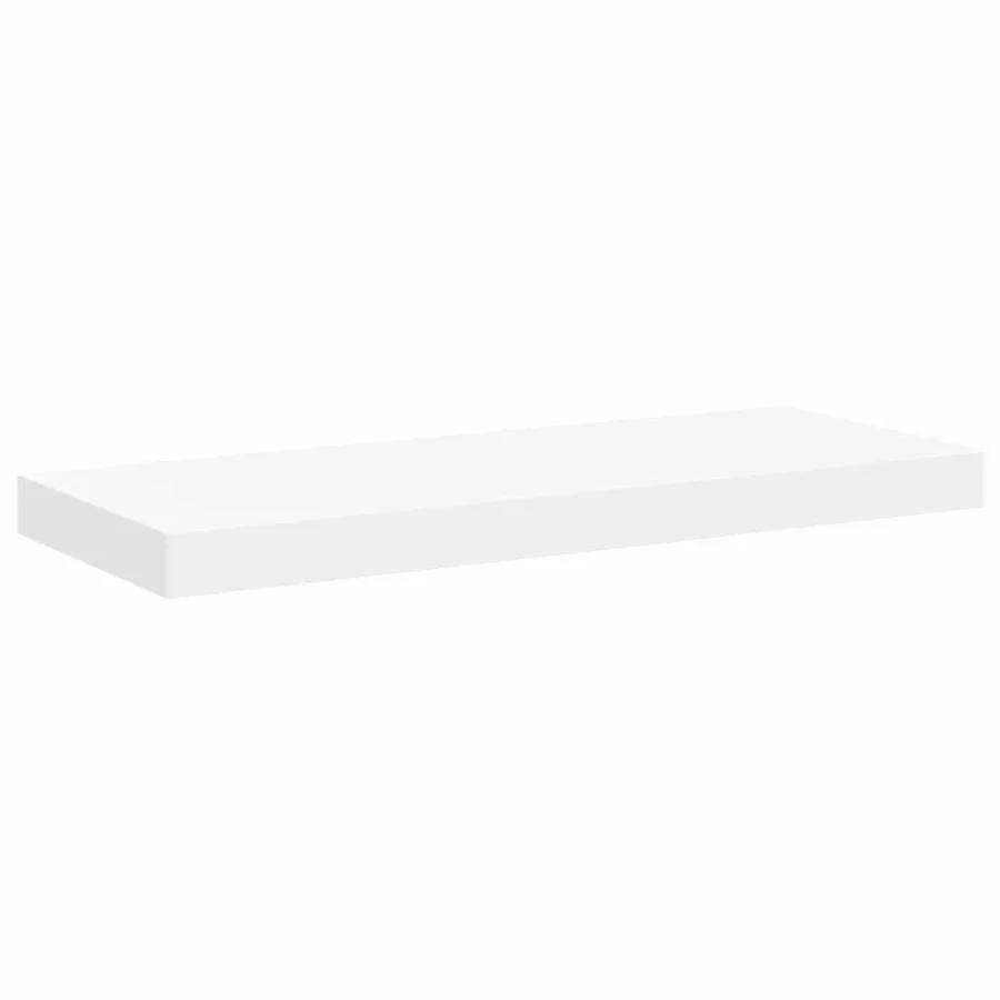 Étagères murales flottantes 4 pcs blanc 60x23,5x3,8 cm MDF - 6