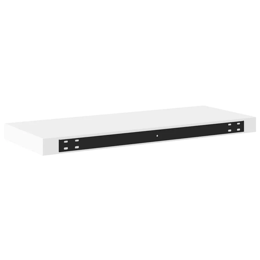 Étagères murales flottantes 4 pcs blanc 60x23,5x3,8 cm MDF - 9