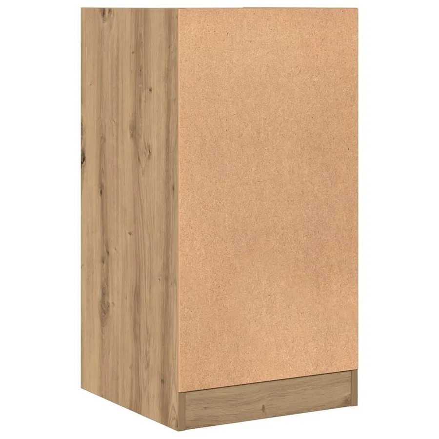 Armoire d'apothicaire chêne artisanal bois d'ingénierie - 7