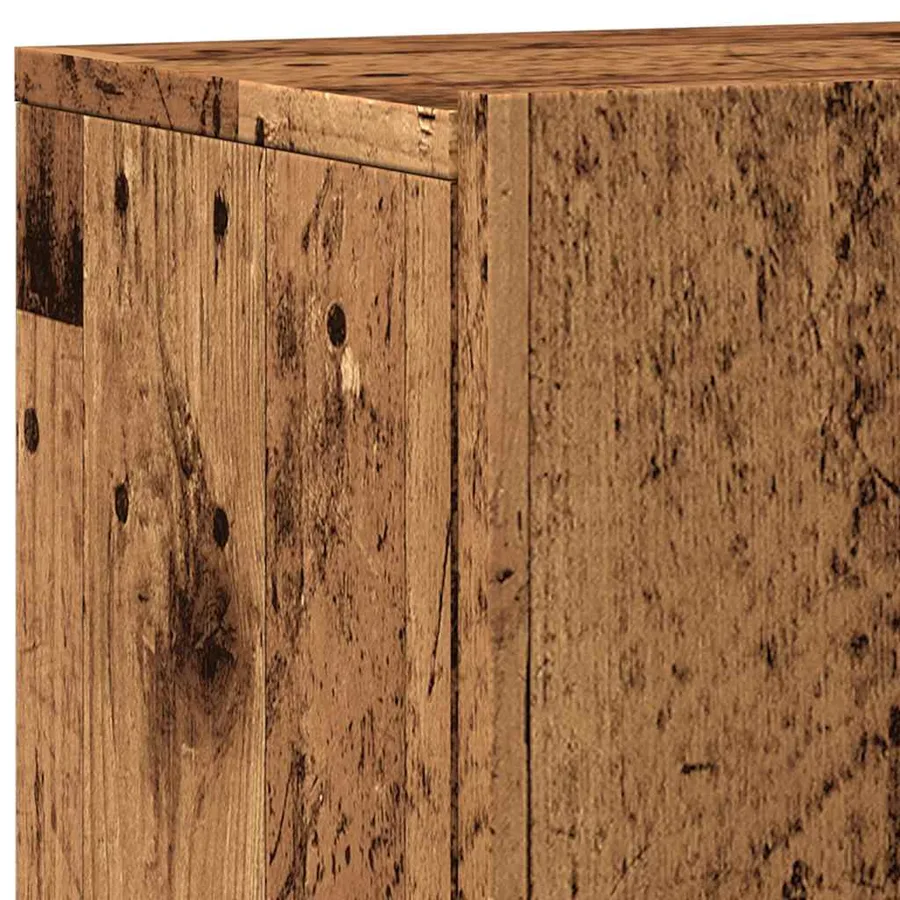 Meubles TV muraux 2 pcs vieux bois 60x30x41 cm - 9