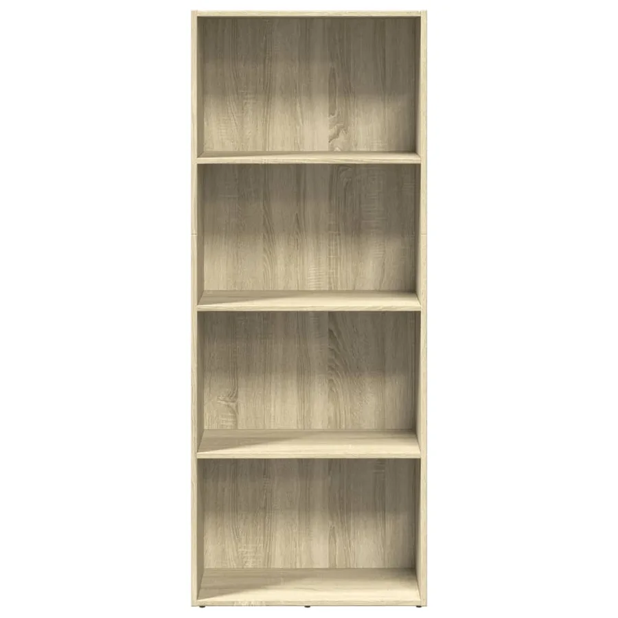 Bibliothèque chêne sonoma 60x30x152 cm bois d'ingénierie - 4