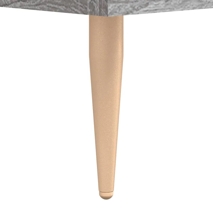 Buffet sonoma gris 69,5x34x90 cm bois d'ingénierie - 10