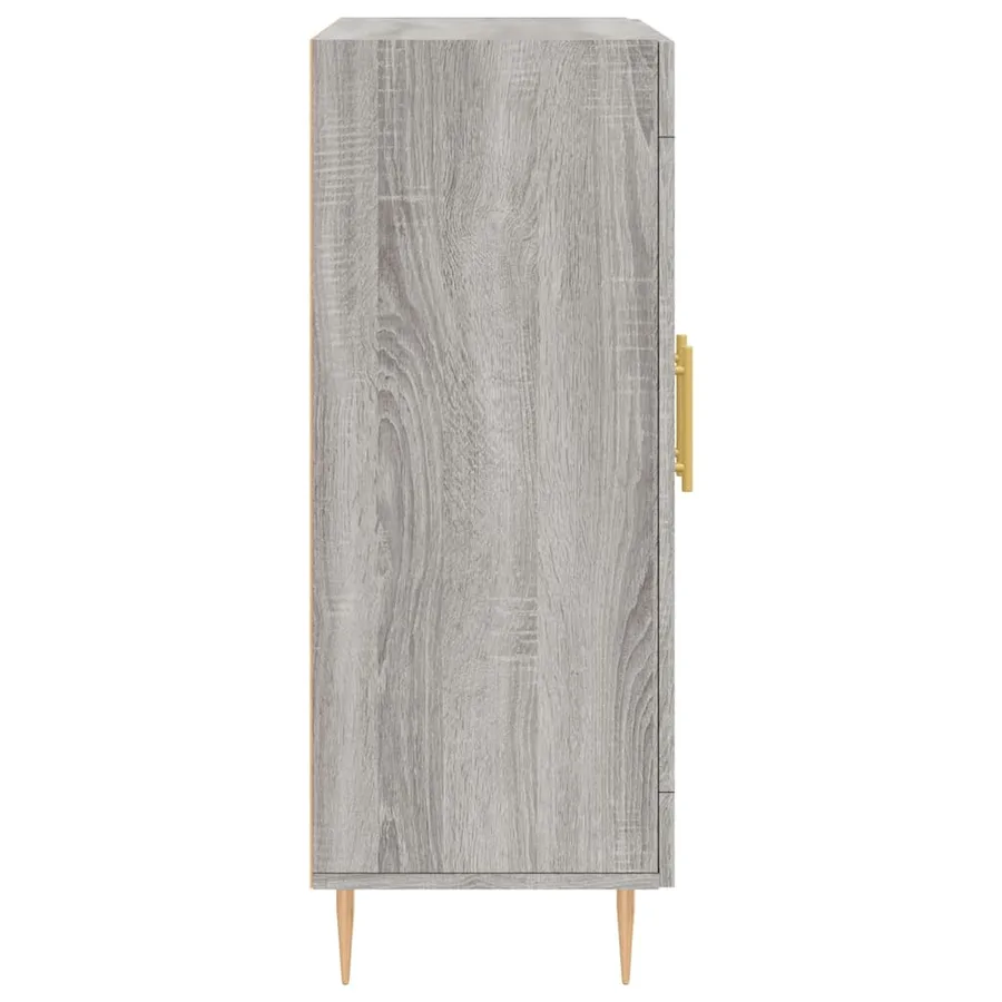 Buffet sonoma gris 69,5x34x90 cm bois d'ingénierie - 7