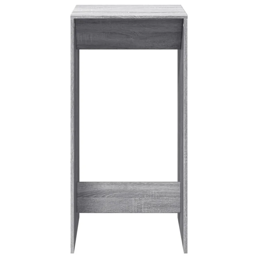 Table de bar sonoma gris 51x50x103,5 cm bois d'ingénierie - 4