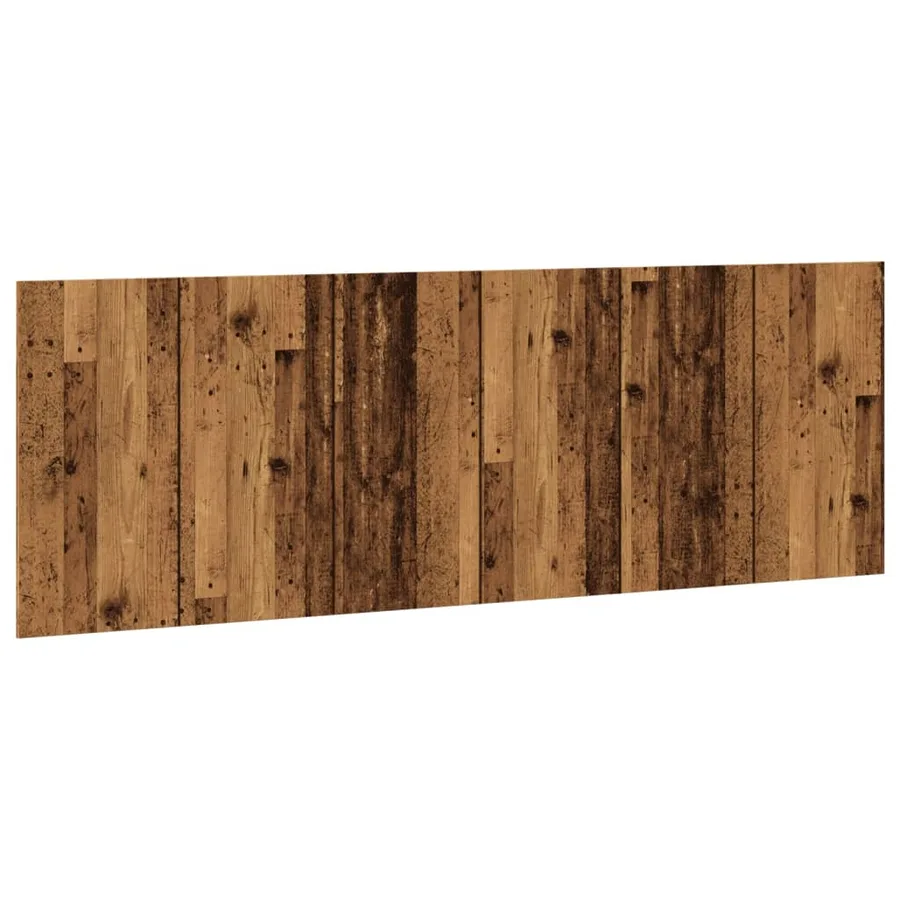 Tête de lit murale vieux bois 240x1,5x80 cm bois d'ingénierie - 2
