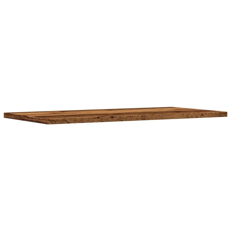 Étagères murales 4 pcs vieux bois 60x30x1,5cm bois d'ingénierie - 4