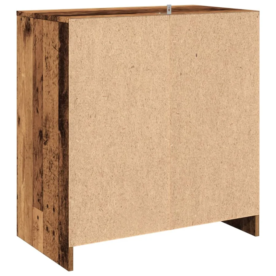 Buffet vieux bois 70x41x75 cm bois d'ingénierie - 6