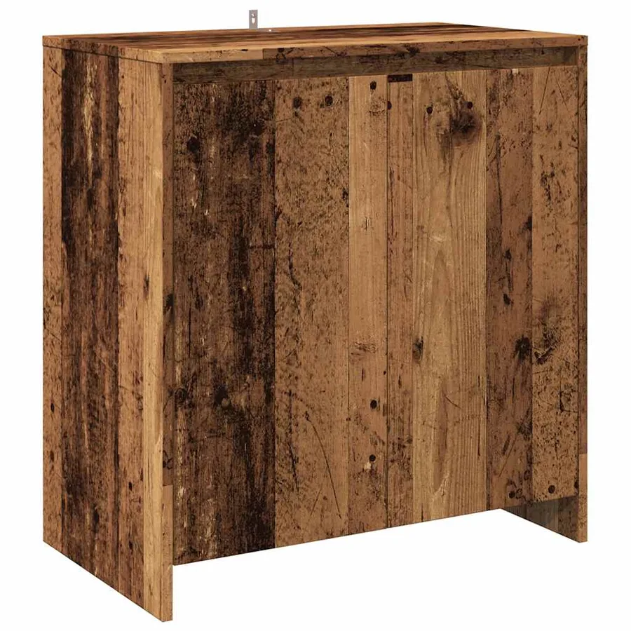 Buffet 3 pcs vieux bois bois d'ingénierie - 4