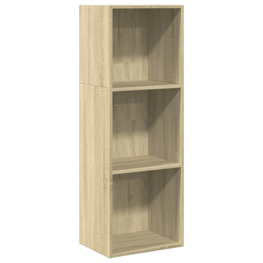 Bibliothèque chêne sonoma 40x30x114 cm bois d'ingénierie - 2