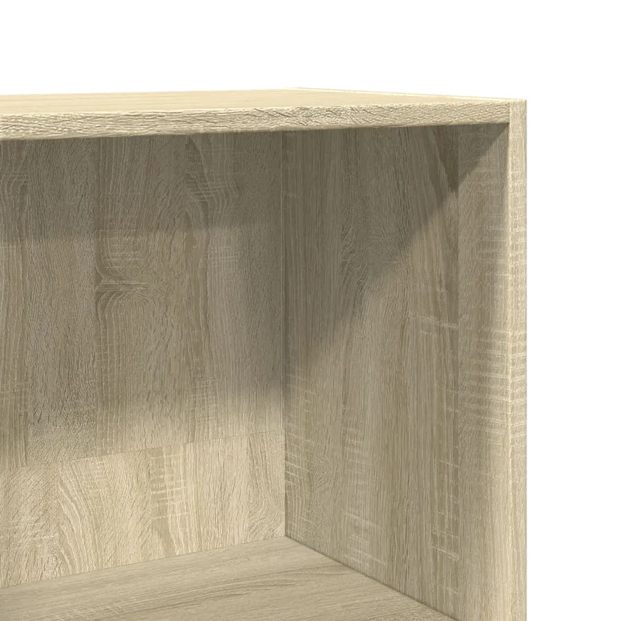 Bibliothèque chêne sonoma 40x30x114 cm bois d'ingénierie - 7