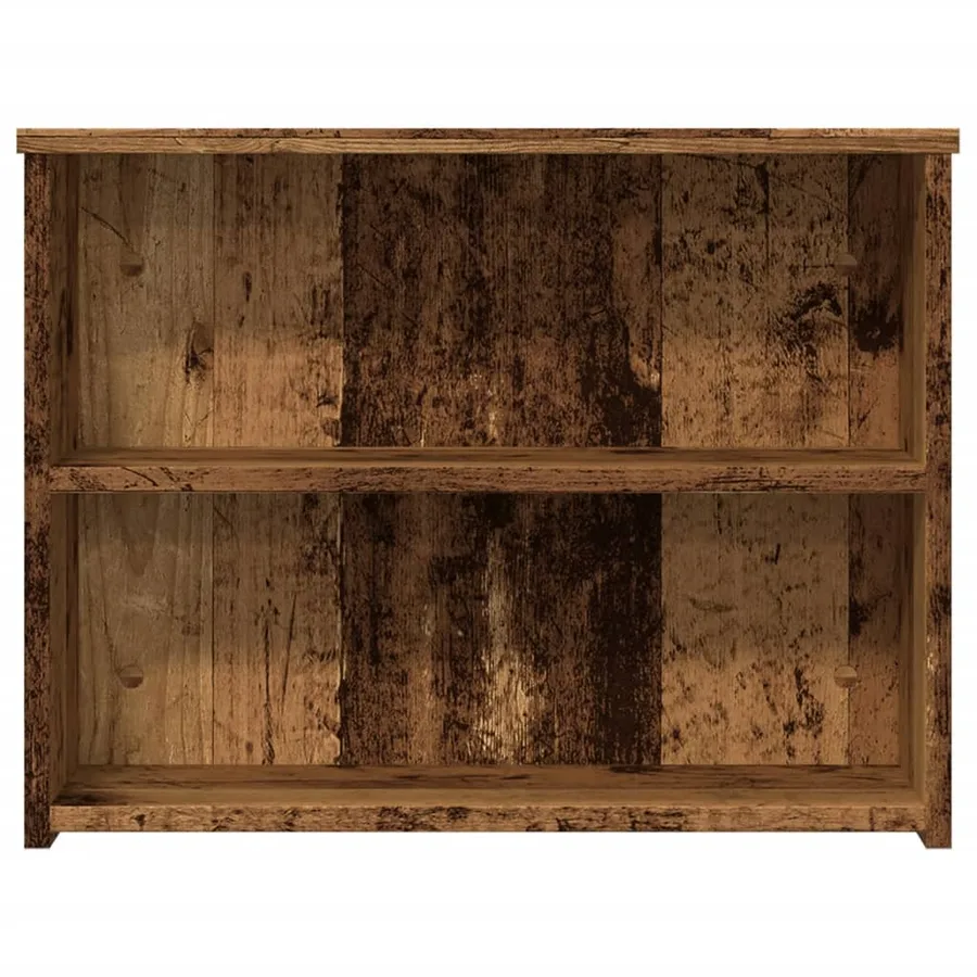 Table basse vieux bois 102x55x42 cm bois d'ingénierie - 5
