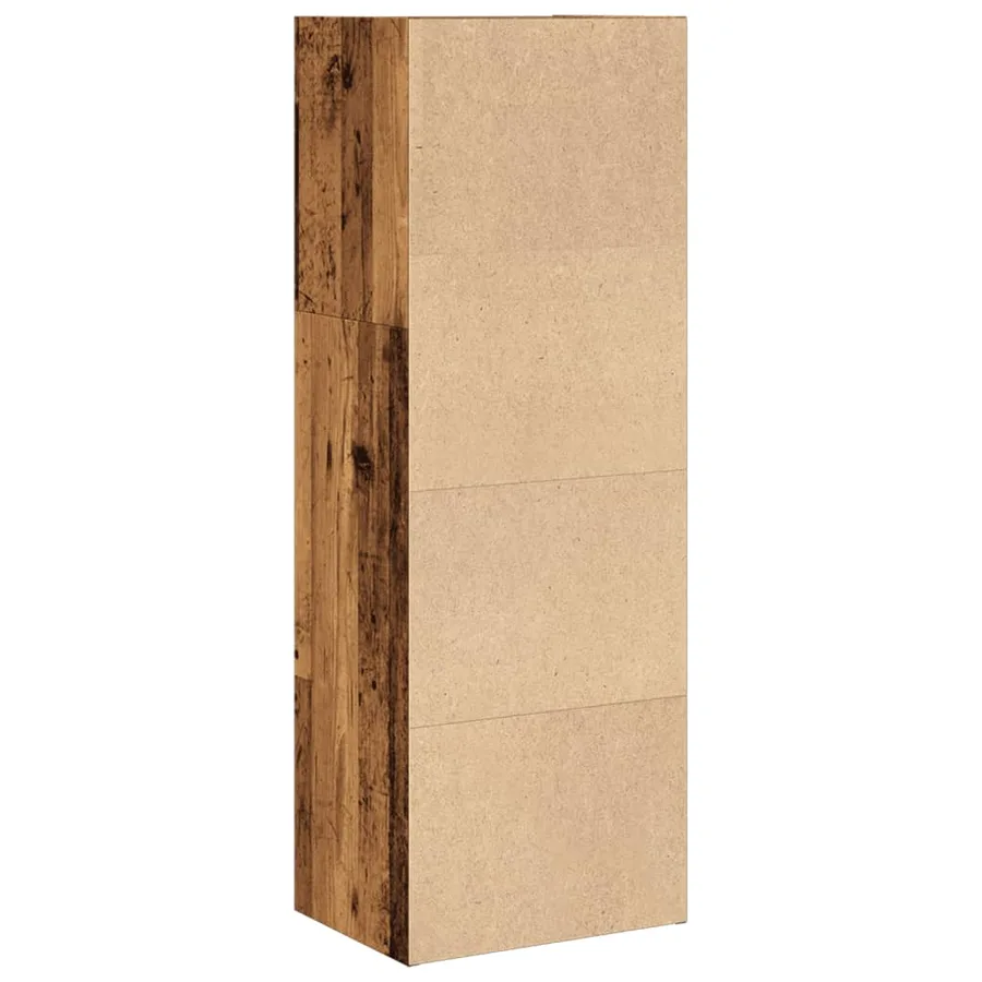Bibliothèque vieux bois 40x30x114 cm bois d'ingénierie - 5