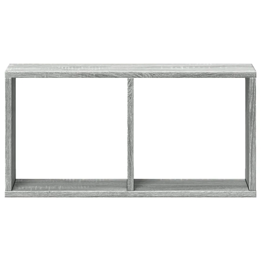 Armoire murale 60x16x30 cm sonoma gris bois d'ingénierie - 4