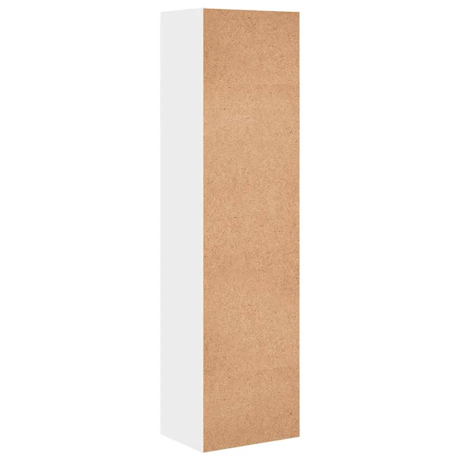 Bibliothèque blanc 40x30x152 cm bois d'ingénierie - 5