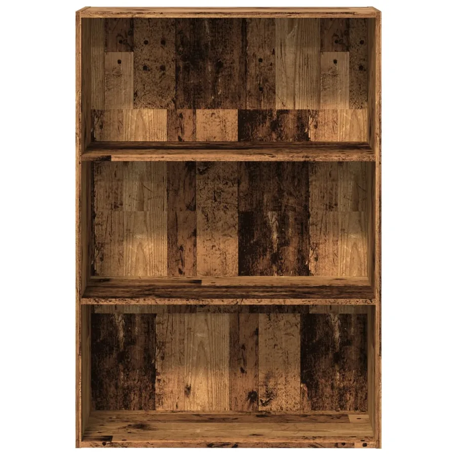 Bibliothèque vieux bois 80x30x114 cm bois d'ingénierie - 4