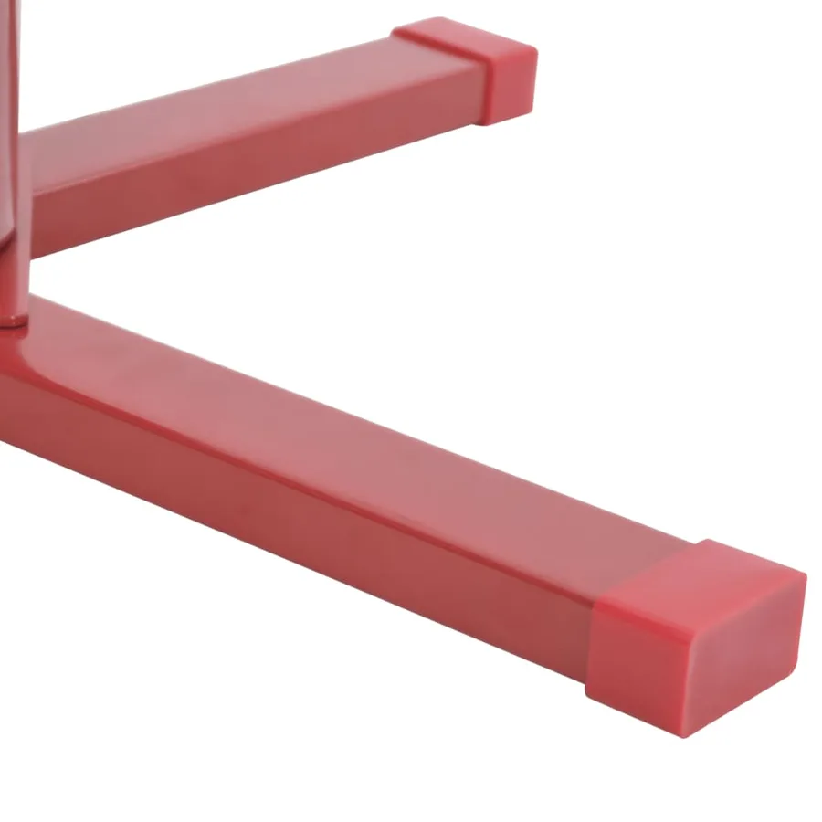 Support de sapin de Noël rouge 61x61x15,5 cm - 8