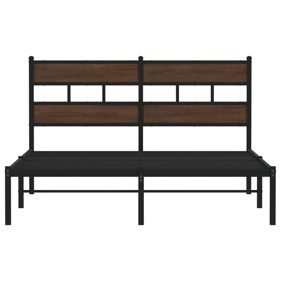 Cadre de lit sans matelas avec tête de lit 160x200 cm - 4
