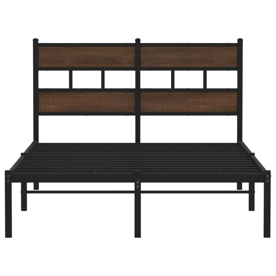 Cadre de lit sans matelas avec tête de lit 120x200 cm - 4
