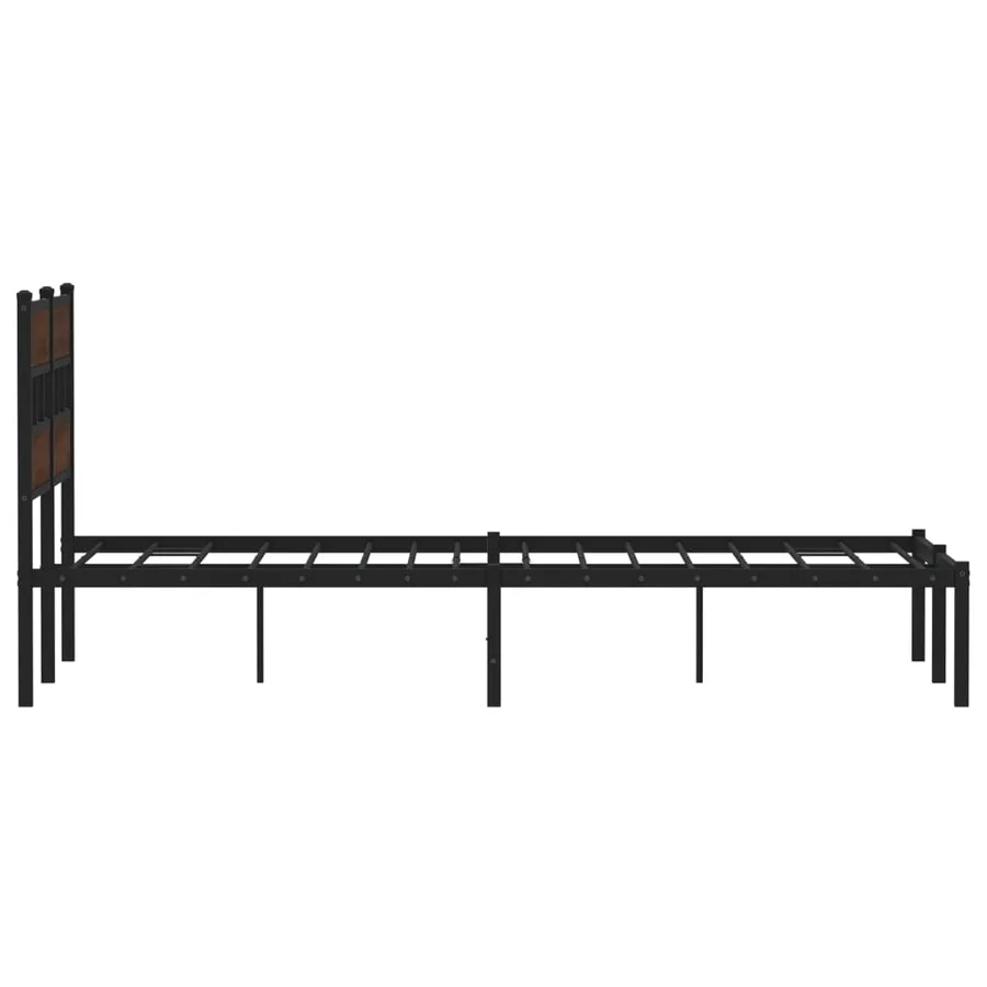 Cadre de lit sans matelas avec tête de lit 120x200 cm - 5