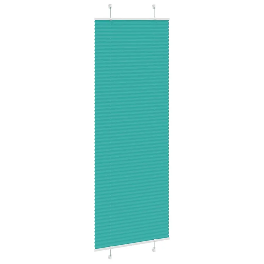 Store plissé vert pétrole 70x200 cm largeur du tissu 69,4 cm - 3