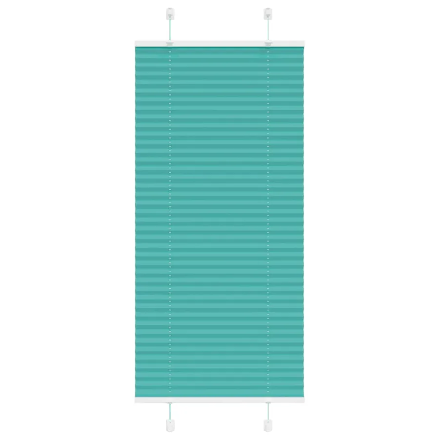 Store plissé vert pétrole 60x150 cm largeur du tissu 59,4 cm