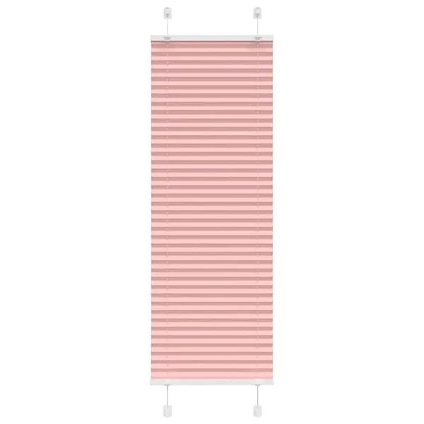 Store plissé rose 40x150 cm largeur du tissu 39,4 cm polyester