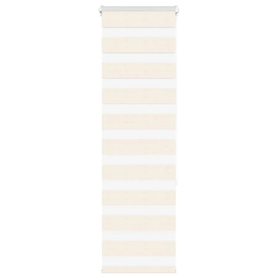 Store zèbre beige marbré largeur du tissu 35,9 cm polyester