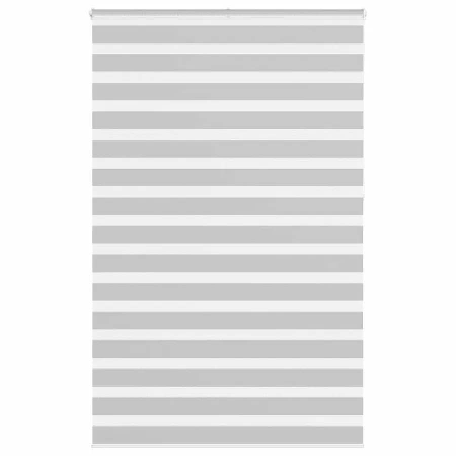 Store zèbre gris clair largeur du tissu 135,9 cm polyester