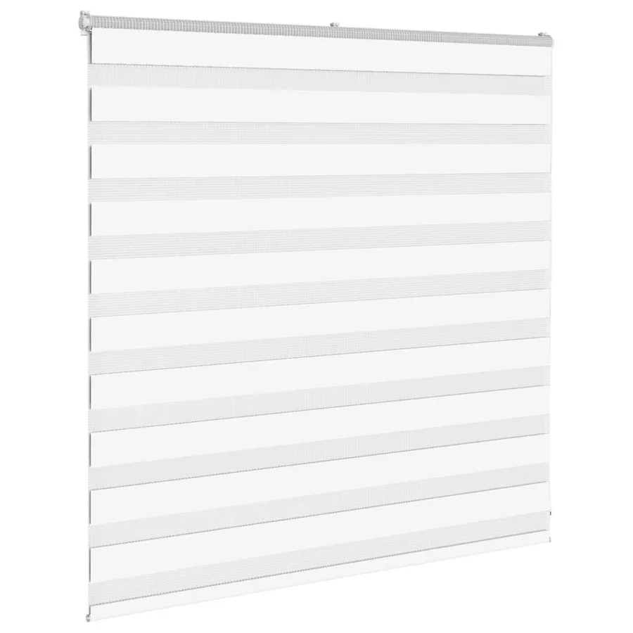 Store zèbre blanc 140x100 cm largeur du tissu 135,9cm polyester - 3