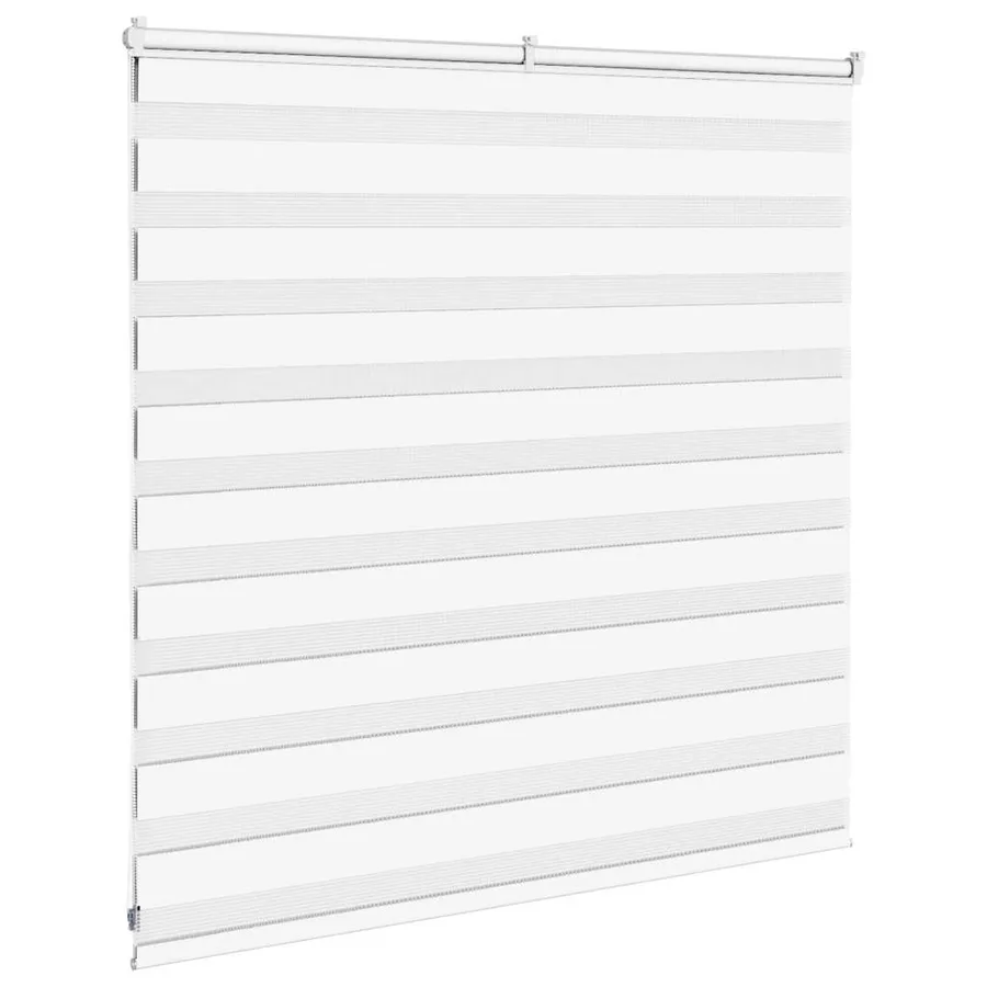 Store zèbre blanc 140x100 cm largeur du tissu 135,9cm polyester - 4