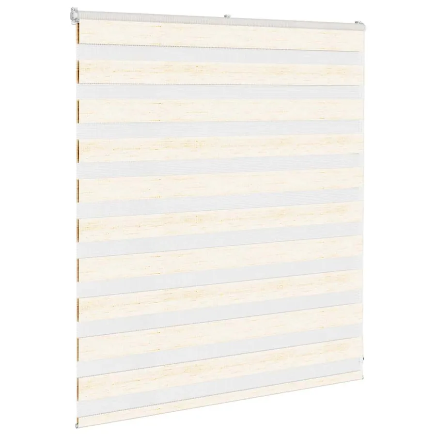 Store zèbre beige marbré largeur du tissu 120,9 cm polyester - 3