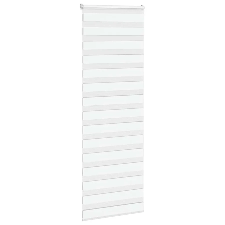 Store zèbre blanc 80x200 cm largeur du tissu 75,9 cm polyester - 3