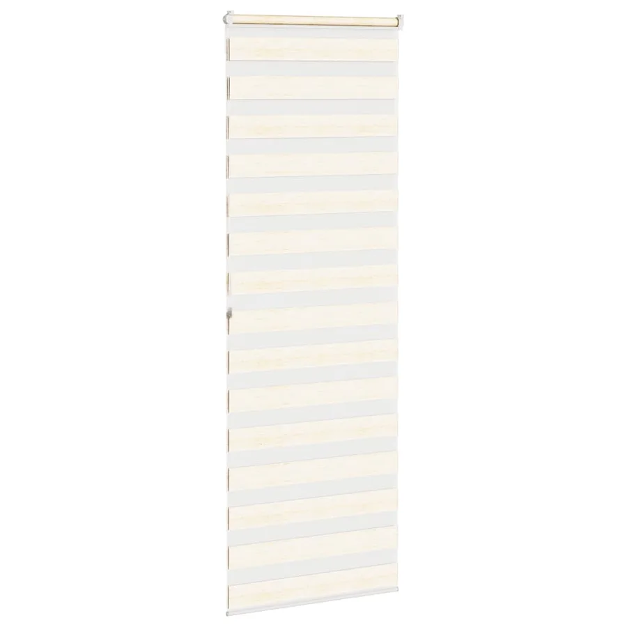 Store zèbre beige marbré largeur du tissu 70,9 cm polyester - 4