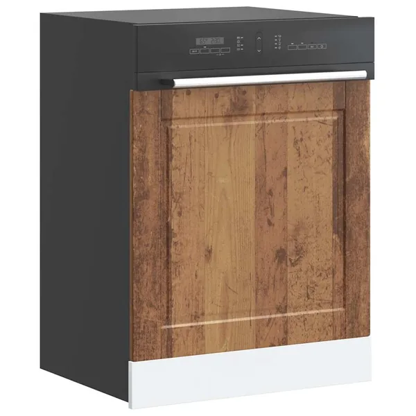 Panneau de lave-vaisselle Porto vieux bois 60x1,5x57 cm