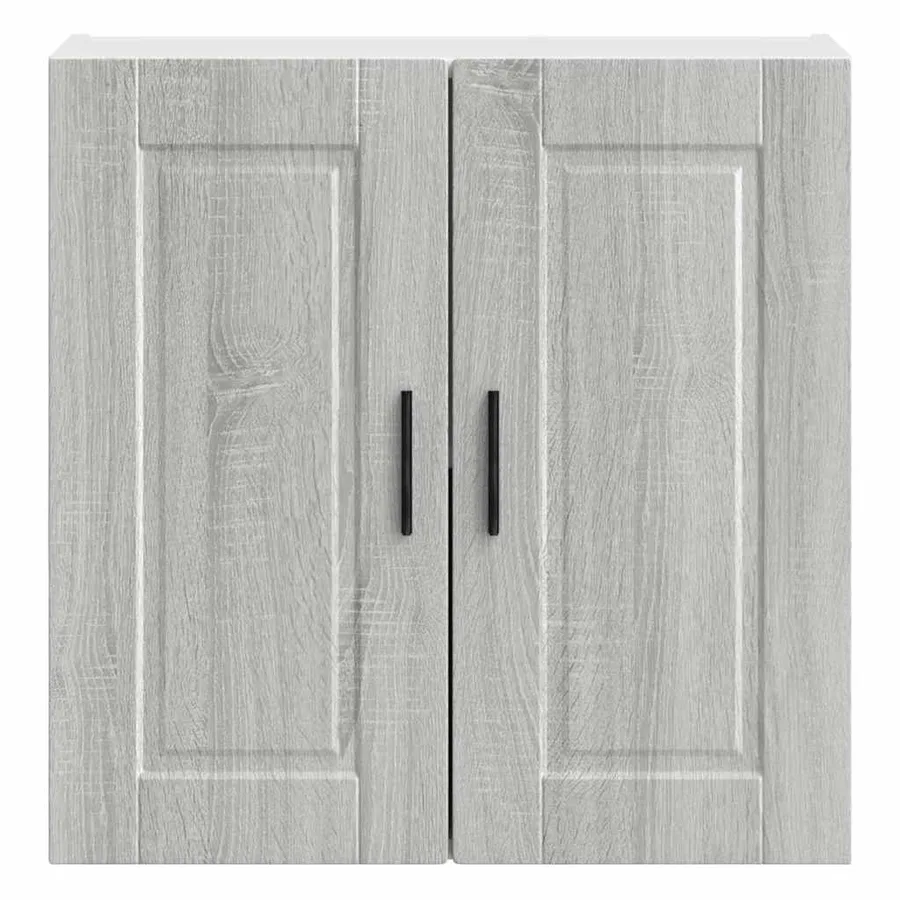 Armoire murale de cuisine Porto sonoma gris bois d'ingénierie - 6