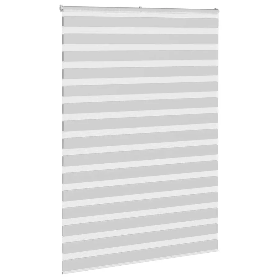 Store zèbre gris clair largeur du tissu 160,9 cm polyester - 3