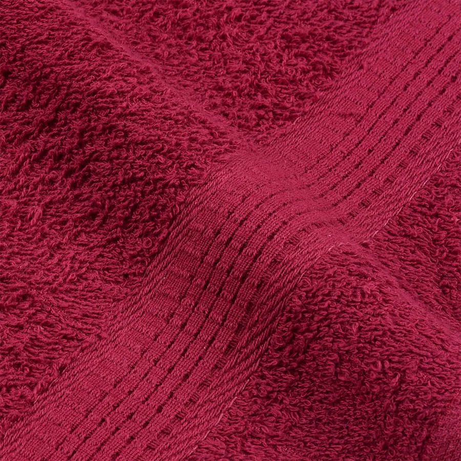 Serviettes FROGN 10 pcs bordeaux 100x200 cm 360 g/m² - 7