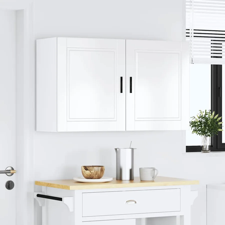 Armoires murales de cuisine 2 pcs Porto blanc brillant - 3