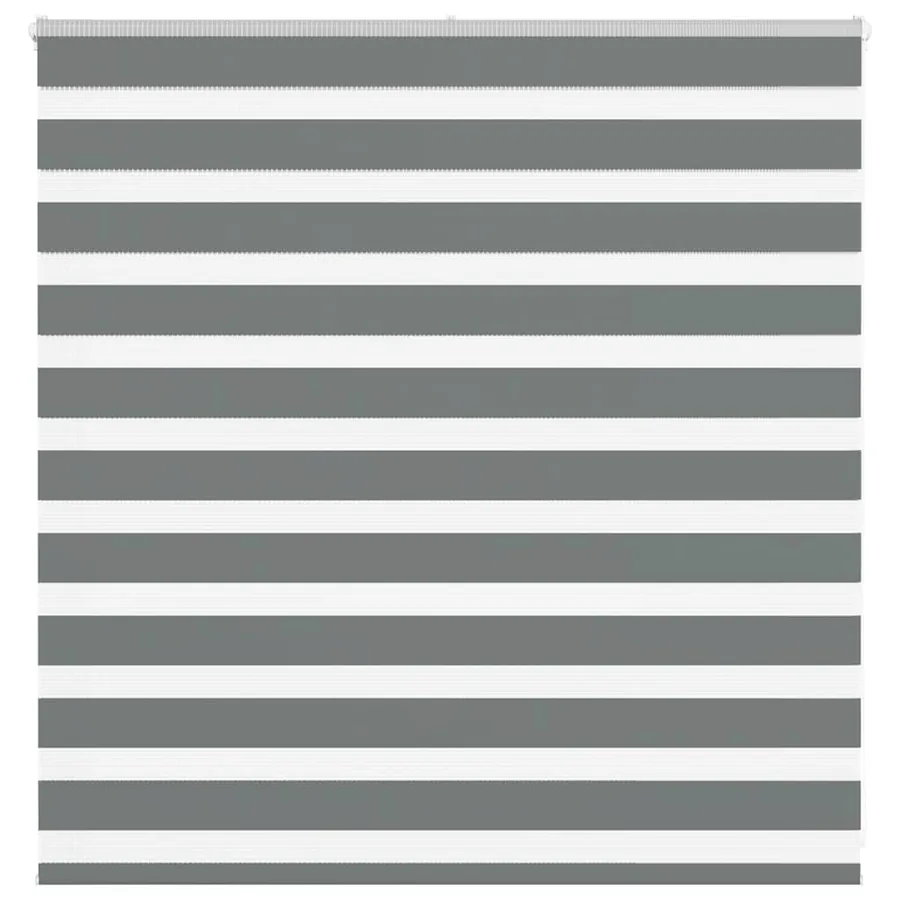 Store zèbre gris foncé largeur du tissu 145,9 cm polyester