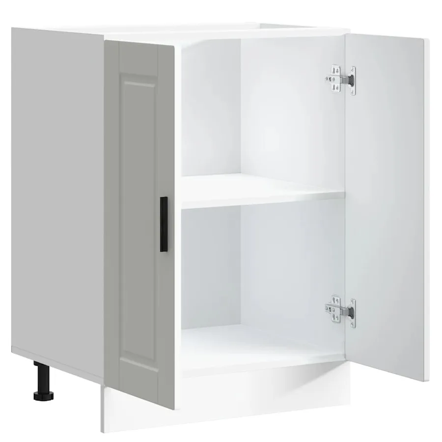 Armoire de cuisine Porto blanc bois d'ingénierie - 5