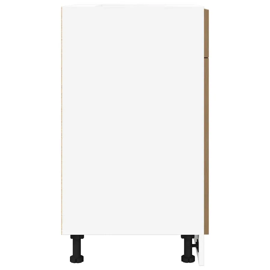 Armoire à tiroirs "Lyon" Chêne artisanal 50 x 46 x 81,5 cm Bois d'ingénierie - 5