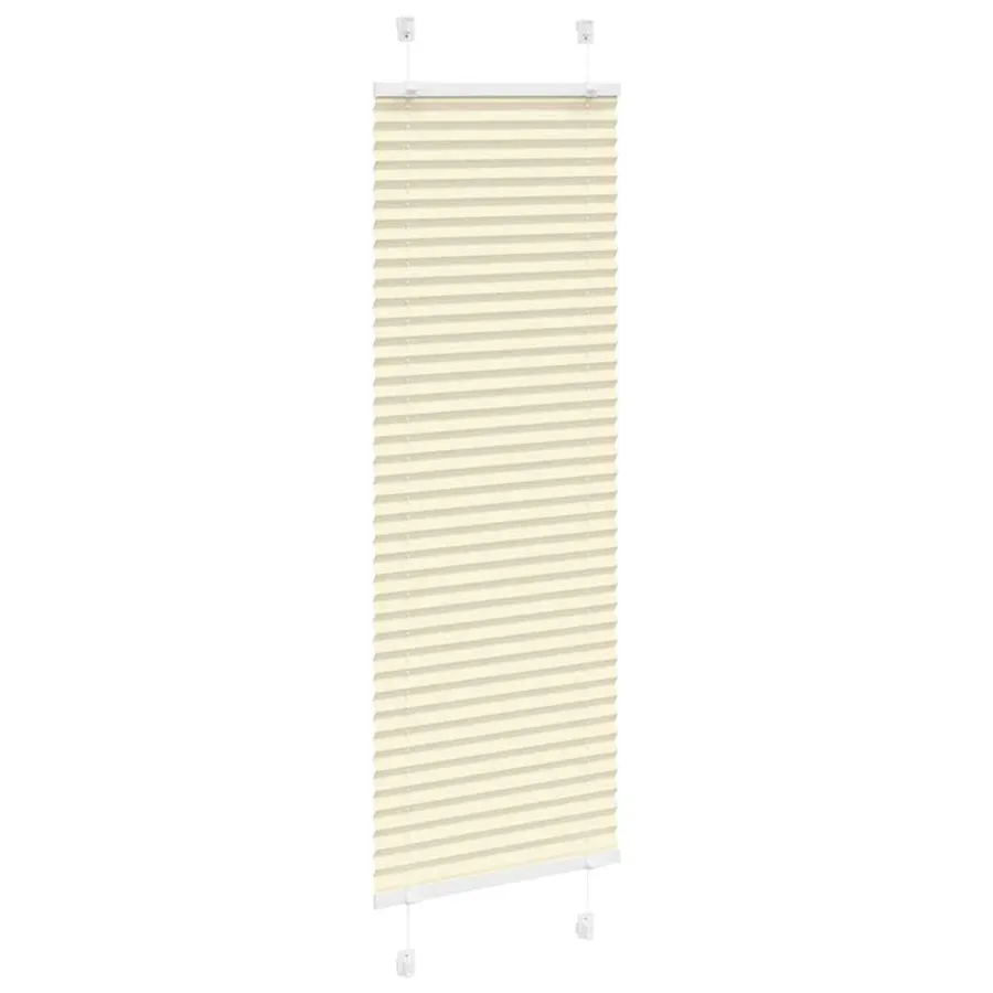 Store plissé crème 50x100 cm largeur du tissu 49,4 cm polyester - 3