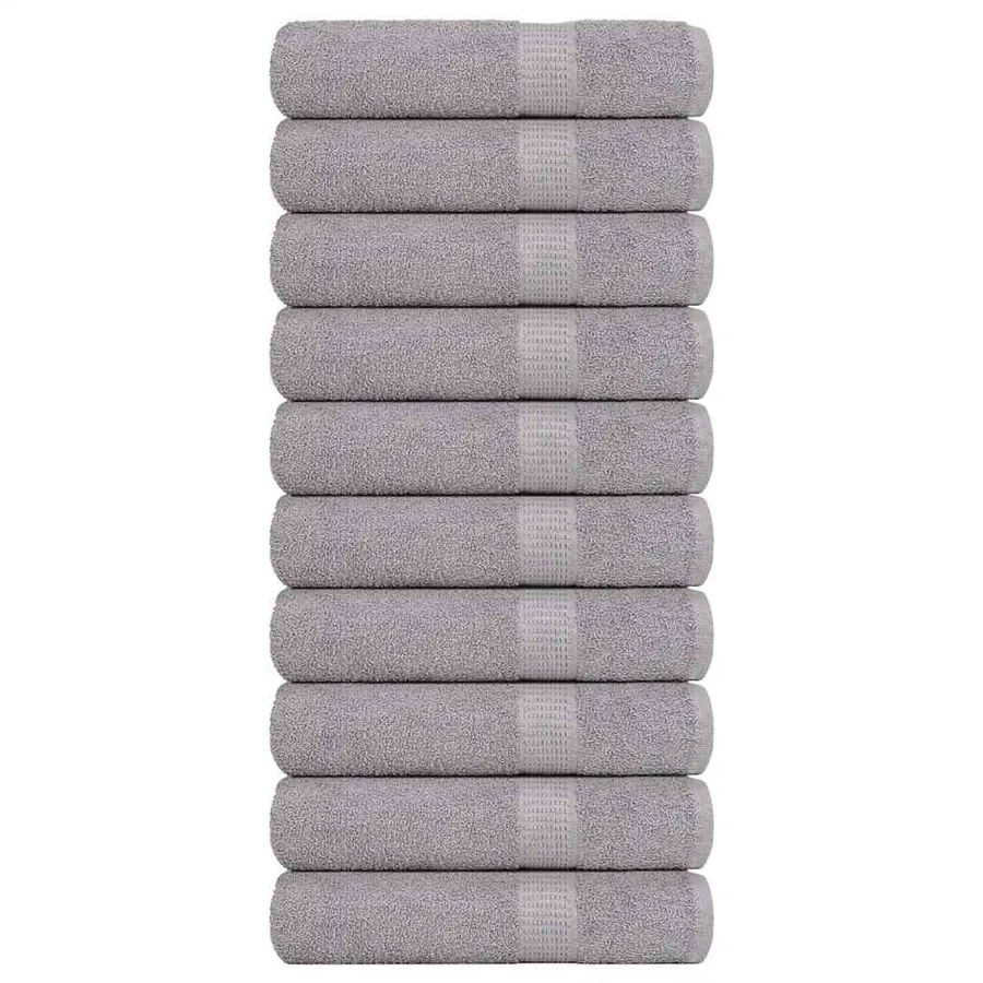 Essuie-mains FROGN 10 pcs gris 50x100 cm 360 g/m²