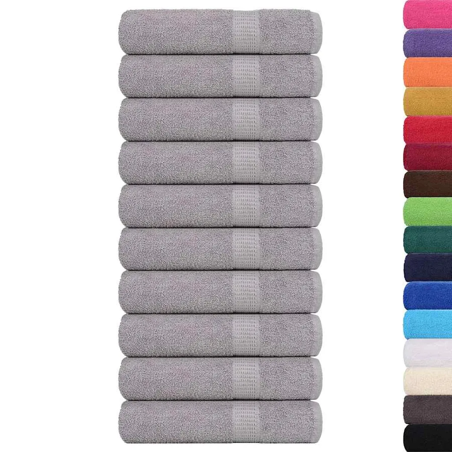 Essuie-mains FROGN 10 pcs gris 50x100 cm 360 g/m² - 2