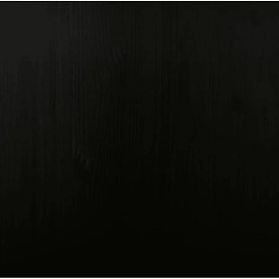 Armoire roulante avec bureau MOSS noir bois de pin solide - 9