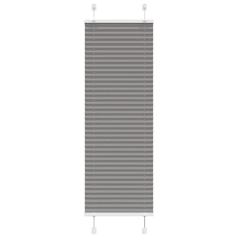 Store plissé anthracite 50x150 cm largeur du tissu 49,4 cm